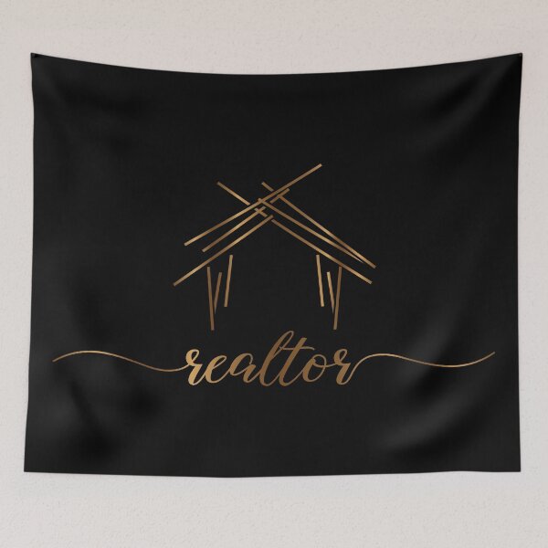 Item preview, Realtor house gold designed and sold by sashica.