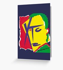 XTC - Drums and Wires Greeting Card