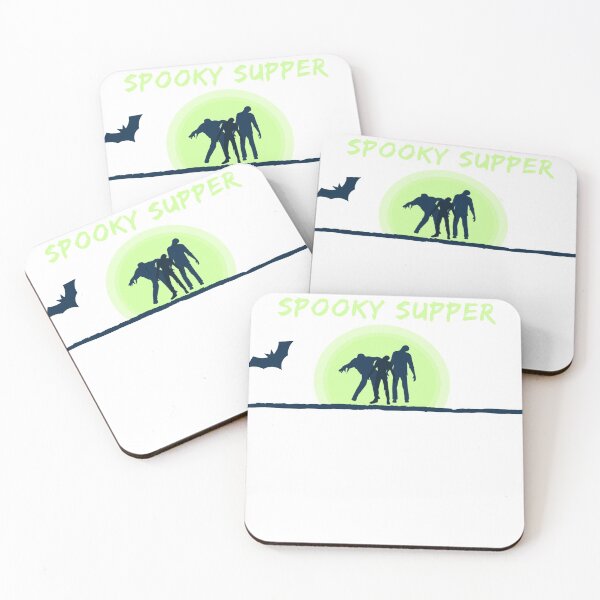 Item preview, Spooky supper t shirt designed and sold by Tarikbouchmal.