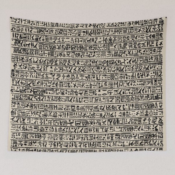 Item preview, Victory Stele of Merenptah Text (black on cream) designed and sold by DotorEaon.
