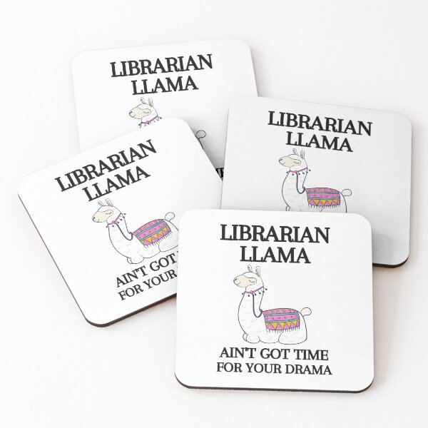 Item preview, Librarian Funny Gift - Librarian  Llama Lover designed and sold by Yay Design.
