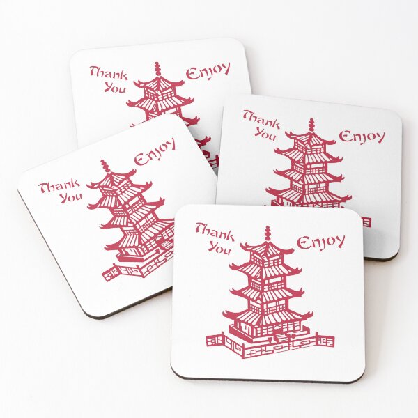 Item preview, Chinese Takeaway Pagoda Enjoy designed and sold by Meta Cortex.