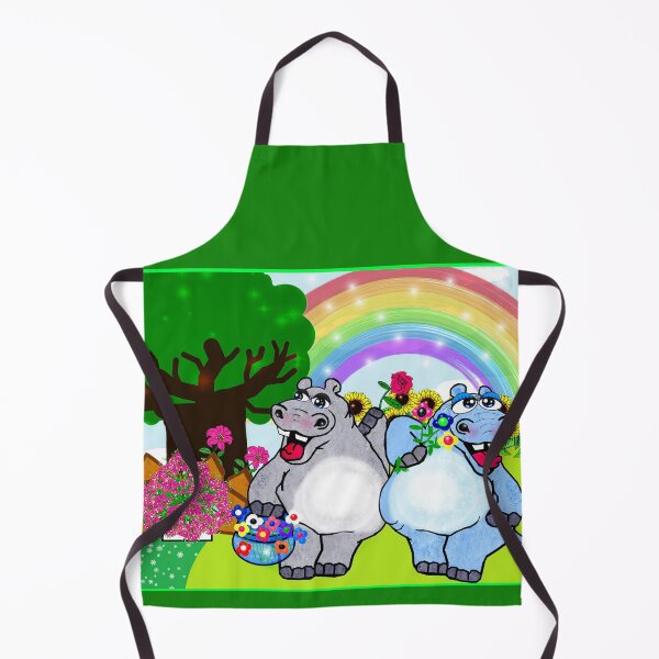 Item preview, Happy Hippos  designed and sold by Shirley cute art .