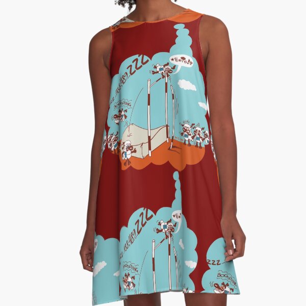 Chronic Insomnia A-Line Dress