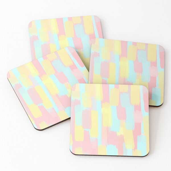 Item preview, Pink Yellow Blue Pattern Brush Strokes (asbtract) designed and sold by MirkasDesign.