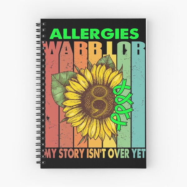 Item preview, Allergies Warrior My Story Isn't Over Yet designed and sold by RidnerStore.