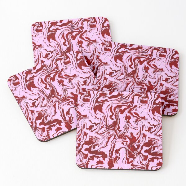Item preview, Red And Pink Marble designed and sold by ak3shay.