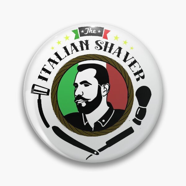 Item preview, The Italian Shaver Logo designed and sold by ItalianShaver.