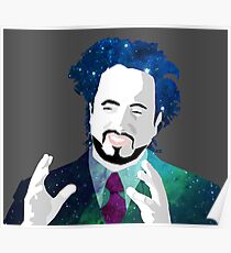 Galaxy Giorgio Tsoukalos Poster