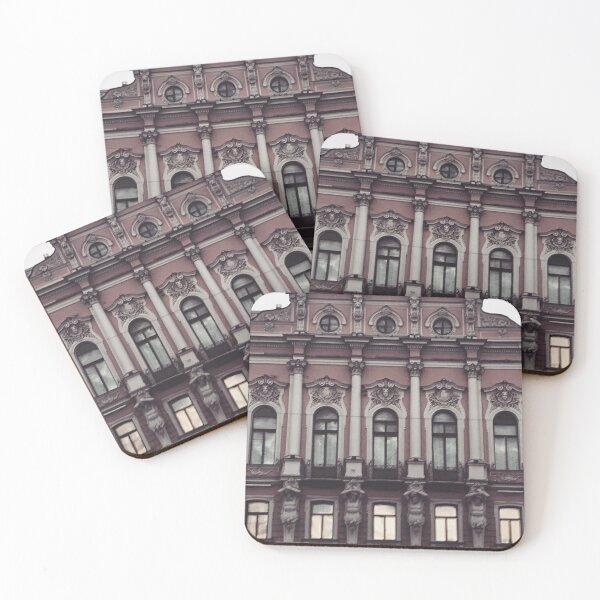 Item preview, Copy of Pink facade with atlantes designed and sold by alinamiryuk.