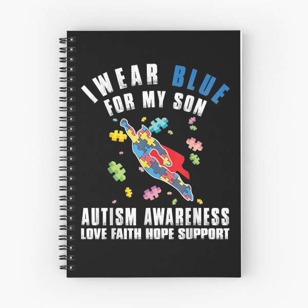 Item preview, I Wear Blue For My Son Autism Awareness Dad Mom Women Men Gift  designed and sold by lindafrances.