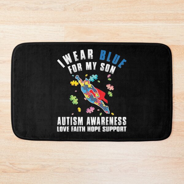 Item preview, I Wear Blue For My Son Autism Awareness Dad Mom Women Men Gift  designed and sold by lindafrances.