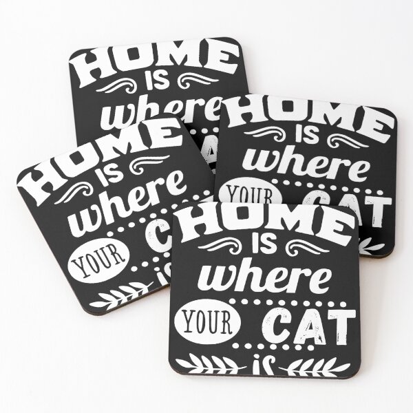 Item preview, Home Is Where Your Cat Is designed and sold by Gamers Hub.