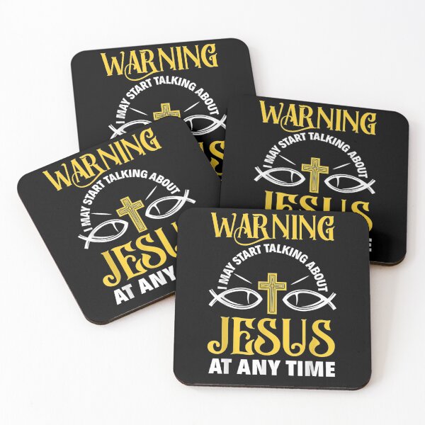 Item preview, Warning I May Start Talking About Jesus Funny Pastor Gift  designed and sold by dominique235.