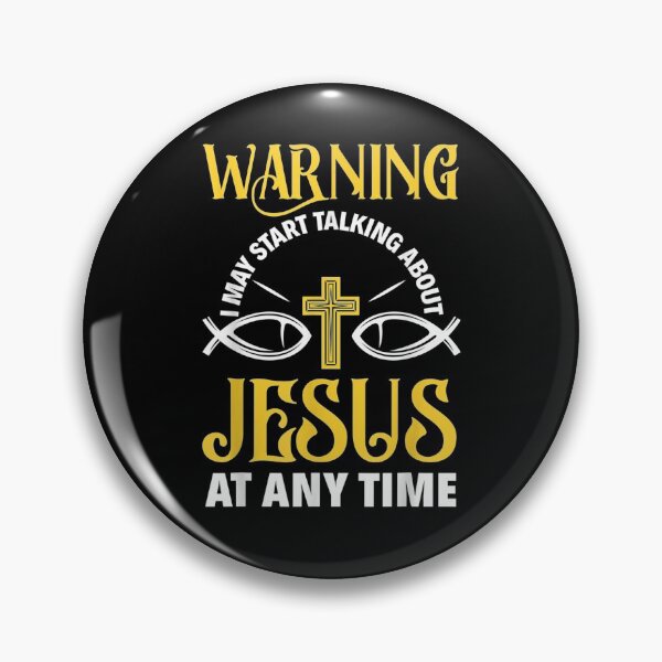 Item preview, Warning I May Start Talking About Jesus Funny Pastor Gift  designed and sold by dominique235.