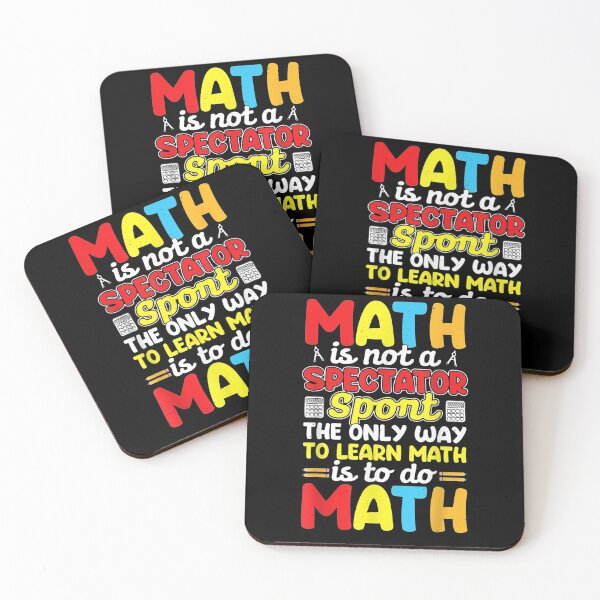 Item preview, Math Is Not A Spectator Sport Funny Math Lover Teachers Gift  designed and sold by lindafrances.