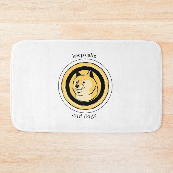 Item preview, keep calm and doge,  crypto, dogecoin, doge, cryptocurrency,  designed and sold by helkav.