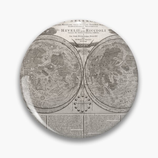 Item preview, Artistic Vintage Moon Map designed and sold by Interpret108.