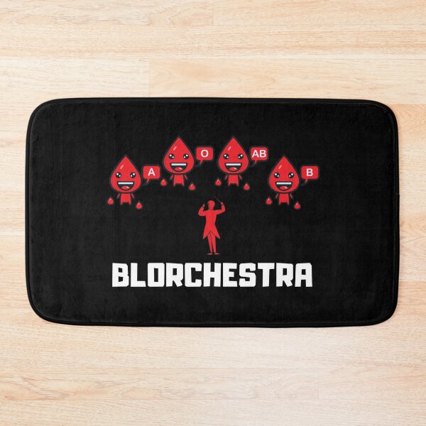 Item preview, Blorchestra Funny Blood Donation Awareness designed and sold by ZavageDesigns.