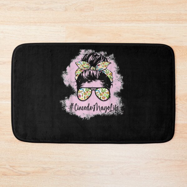 Artikelvorschau, Cinco De Mayo chaotisch Brötchen Leben Haar Brille mexikanisches Geschenk entworfen und verkauft von dominique235.