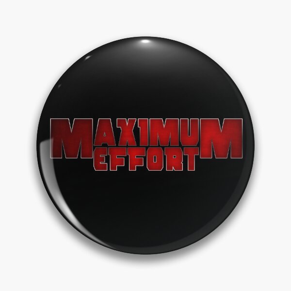 Item preview, Maximum Effort designed and sold by McPod.