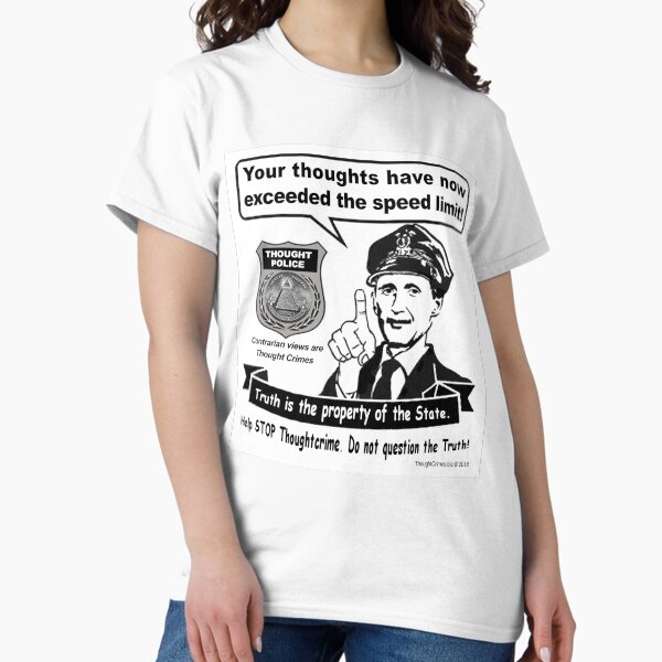 Item preview, Thought Police designed and sold by EyeMagined.