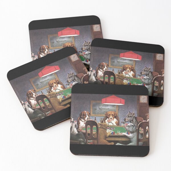 Item preview, Dogs playing Poker designed and sold by BCIC Designs.