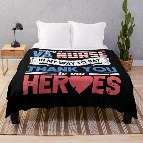 Item preview, Being A Va Nurse Is My Way To Say Thank You American Flag Gift  designed and sold by venitamara.