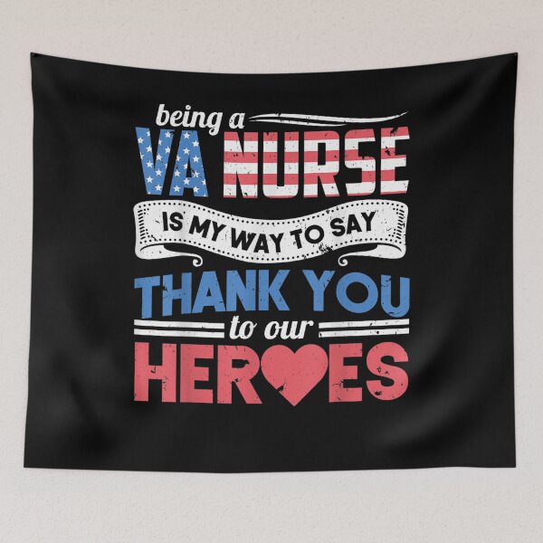 Item preview, Being A Va Nurse Is My Way To Say Thank You American Flag Gift  designed and sold by venitamara.