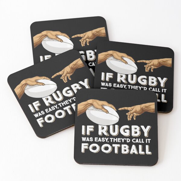Item preview, Rugby Michelangelos Hands If Rugby Was Easy Itd Be Football designed and sold by bale2014.