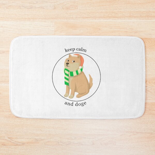 Item preview, keep calm and doge,  crypto, dogecoin, doge, cryptocurrency,  designed and sold by helkav.