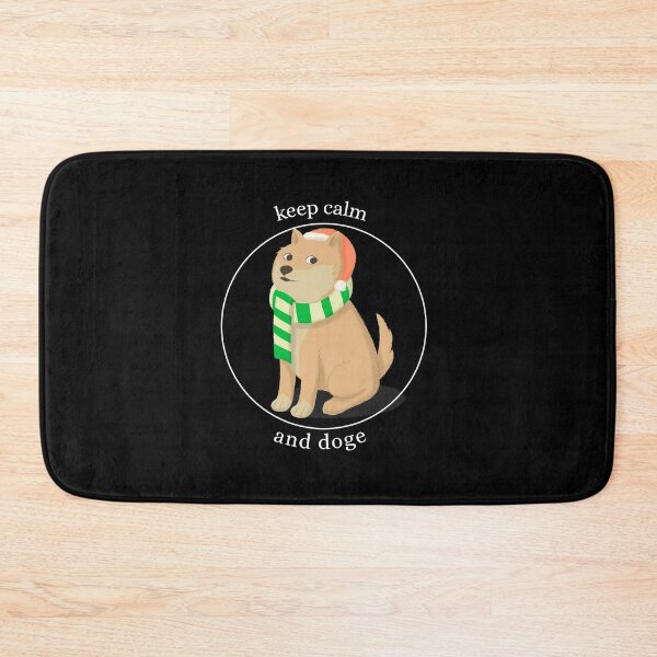 Item preview, keep calm and doge,  crypto, dogecoin, doge, cryptocurrency,  designed and sold by helkav.