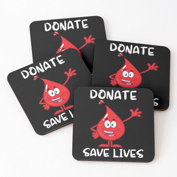 Item preview, Donate Blood Save Lives designed and sold by ZavageDesigns.