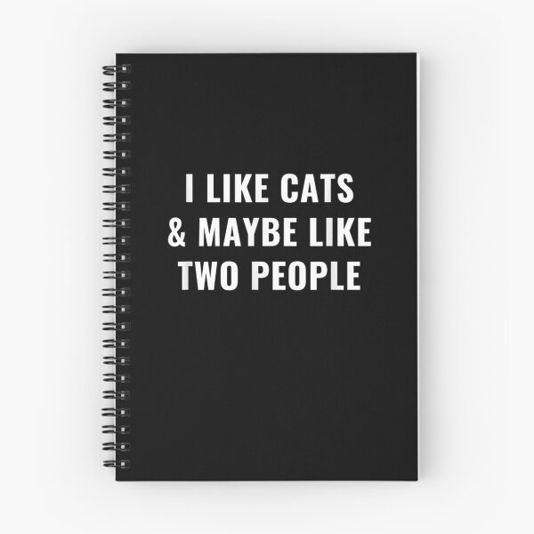 Item preview, I Like Cats Maybe Two People Gift  designed and sold by venitamara.