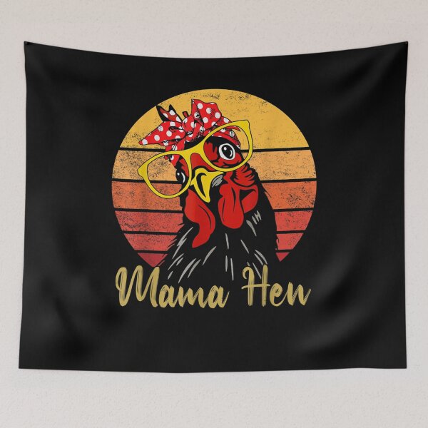 Item preview, Vintage Mama Hen Chicken For Mom Farm Gift  designed and sold by dominique235.