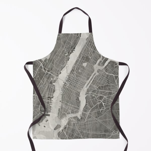 Item preview, NY Artistic Map designed and sold by Interpret108.