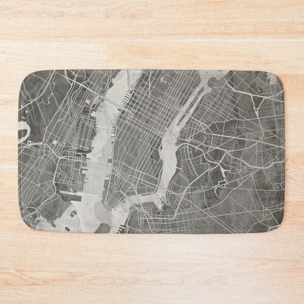 Item preview, NY Artistic Map designed and sold by Interpret108.