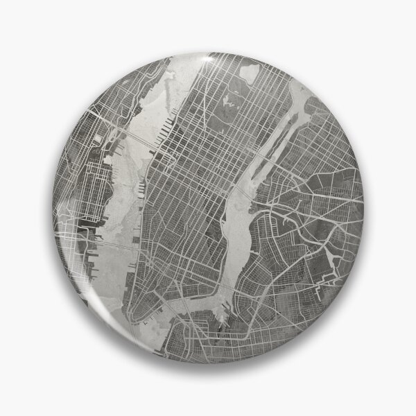 Item preview, NY Artistic Map designed and sold by Interpret108.