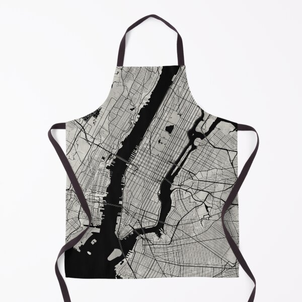 Item preview, Neutral NY Artistic Map designed and sold by Interpret108.
