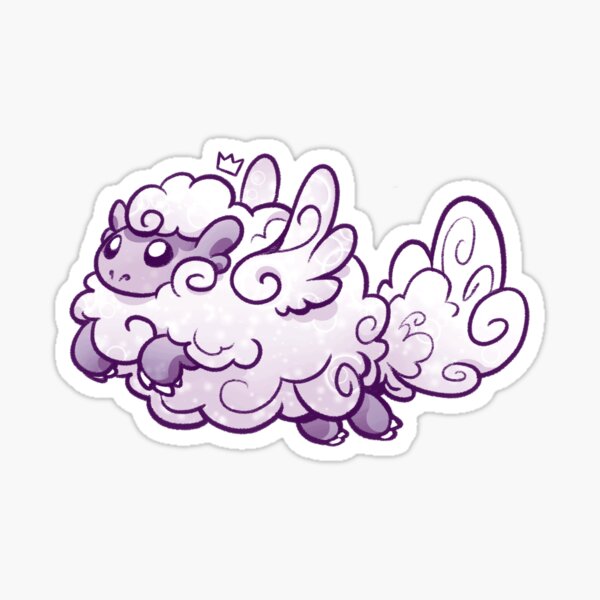 Dragon Doodles: Fluffy Sticker