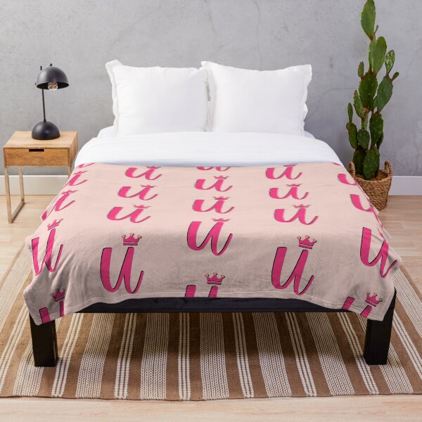 Item preview, LETTER "U" QUEEN/PRINCESS | ALPHABET/CROWN/ROYALTY designed and sold by The413Designs.