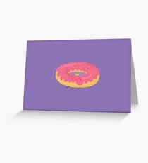 Donut princess Greeting Card