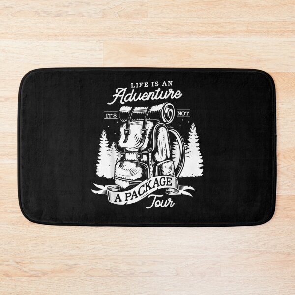 Item preview, Life Is An Adventure It's Not A Package Tour Backpacker Gift  designed and sold by venitamara.