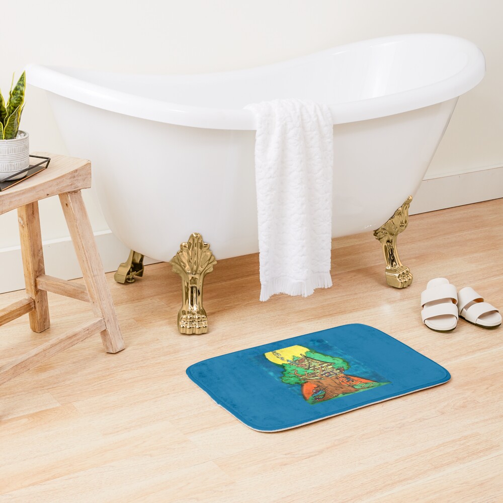 Item preview, Bath Mat designed and sold by MyMagicBooks.