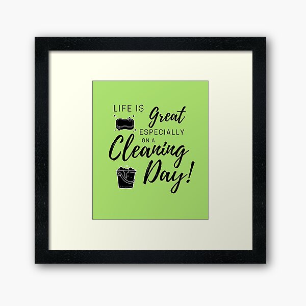 Item preview, Cleaning Day Inspiration Sponge Bucket Cleaning Lady Fun designed and sold by SavvyCleaner.