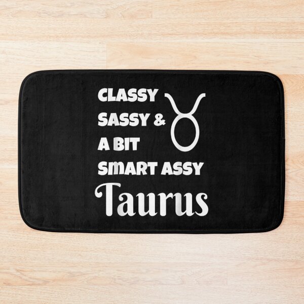 Item preview, Classy Sassy And A Bit Smart Assy Taurus Astrology Sign Bull Gift  designed and sold by venitamara.