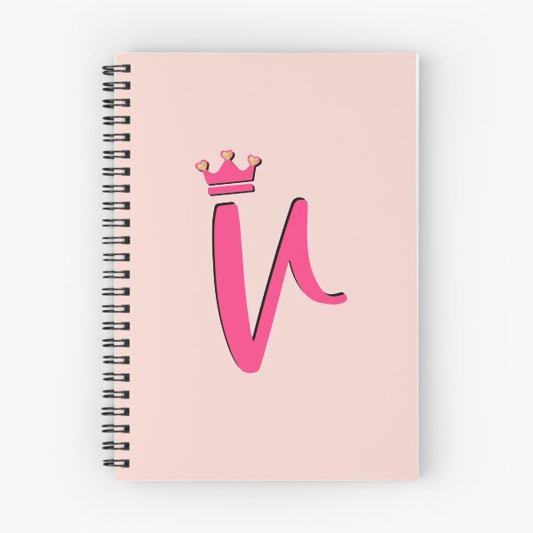 Aperçu de l'œuvre LETTRE «V» REINE / PRINCESSE | ALPHABET / COURONNE / ROYALTÉ créée et vendue par The413Designs.