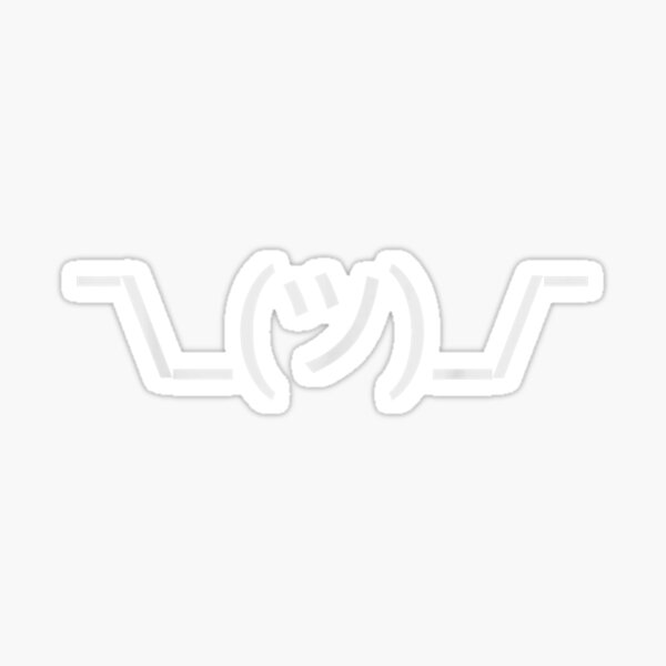 Artikel-Vorschau von Achselzucken-Emoticon Achselzucken-Emoji für Ascii-Art-Liebhaber-Geschenk, designt und verkauft von venitamara.