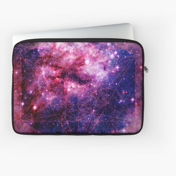 Tarantula Nebula Double Metatron's Cube Mewtwo Laptop Sleeve