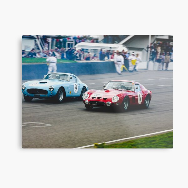 1960er 250GT SWB & 1963er 250 GTO Metallbild